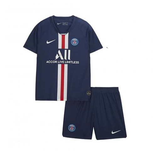 Camiseta Paris Saint Germain Primera equipo Niños 2019-20 Negro