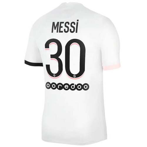 Camiseta Paris Saint Germain NO.30 Messi Segunda equipo 2021-22